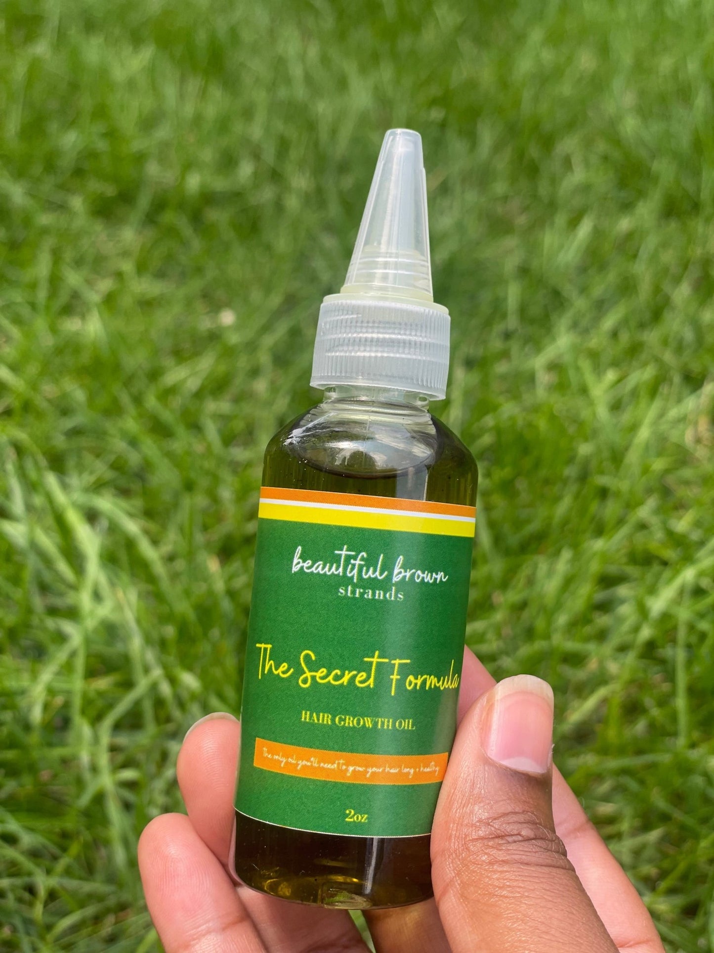 THE SECRET FORMULA HAIR OIL - Beautiful Brown Strands